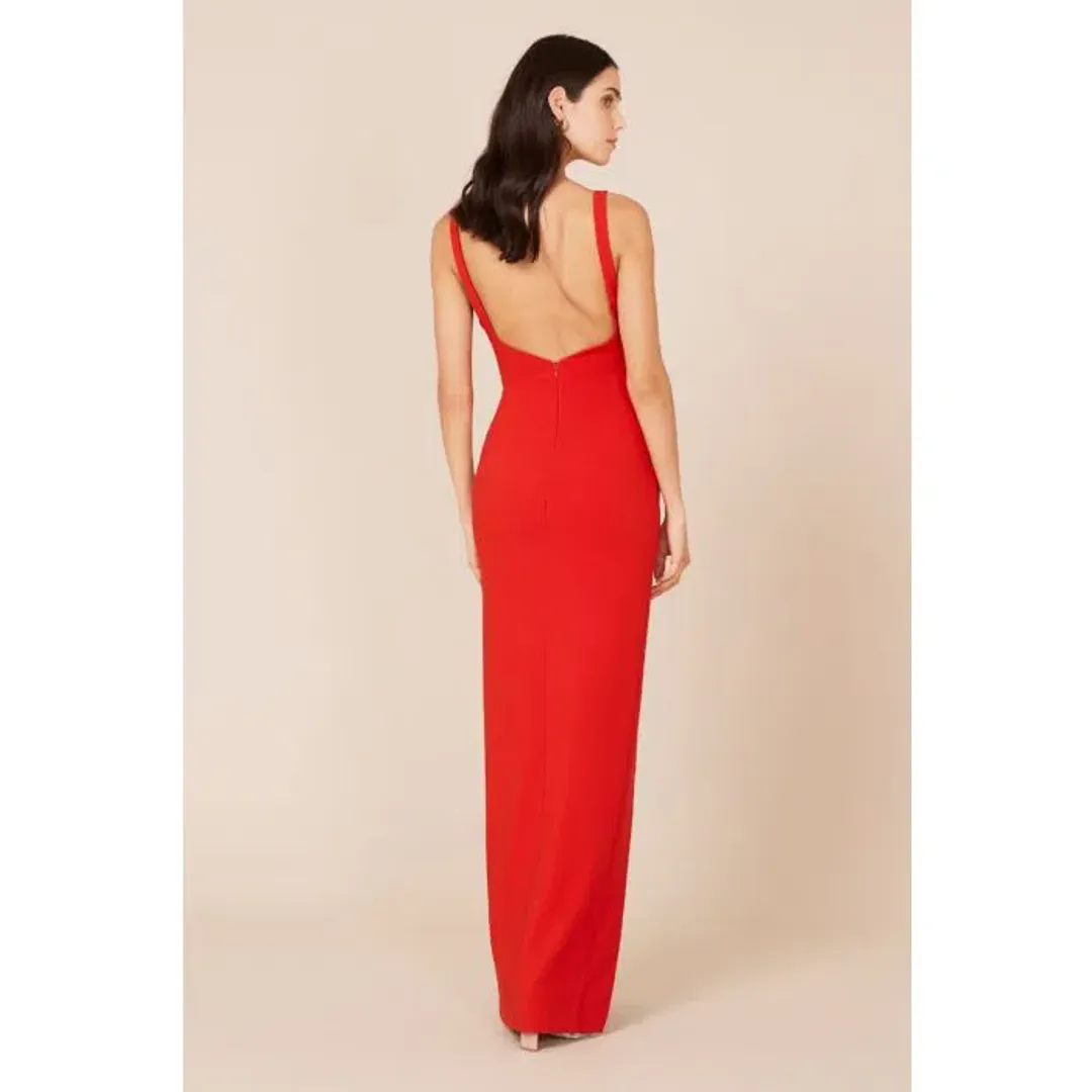 Likely Nyc Bethany Gown Red Size AU 8 for rent on The Volte - main image