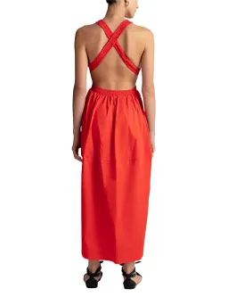 Camilla and Marc Pollina Midi Dress Red Size AU 14 for rent on The Volte - image 2