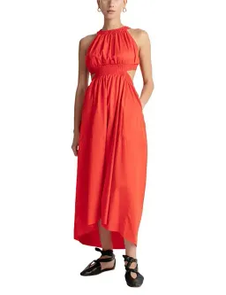 Camilla and Marc Pollina Midi Dress Red Size AU 14 for rent on The Volte - image 1