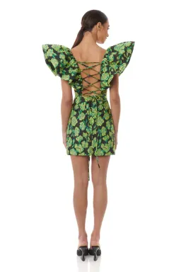 Eliya The Label Lindsey Dress Green Size M / Au 10 for rent on The Volte - image 2