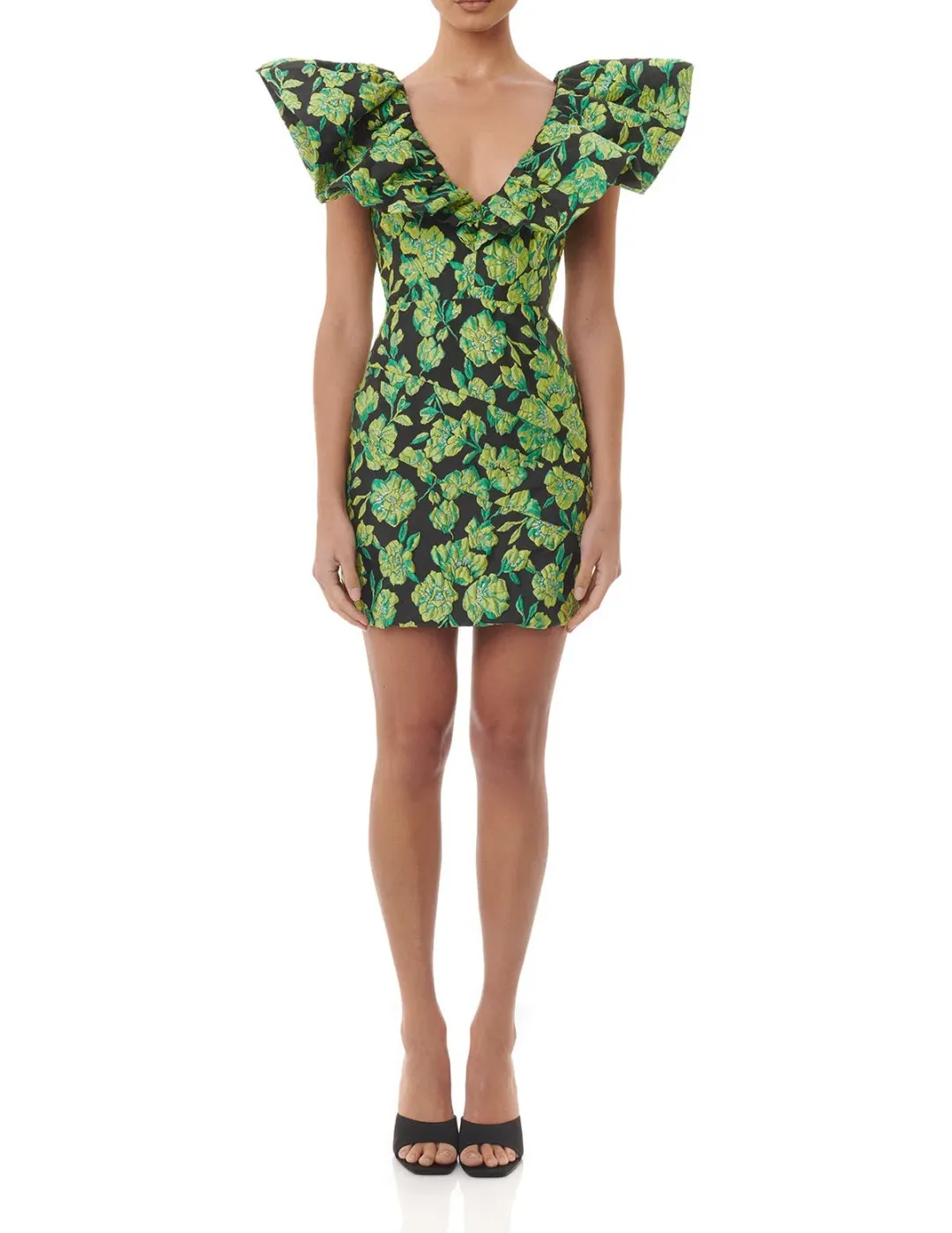 Eliya The Label Lindsey Dress Green Size M / Au 10 for rent on The Volte - main image