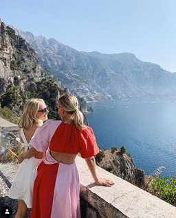 Aje Entwined Dress Pink Size 10 for rent on The Volte - image 2