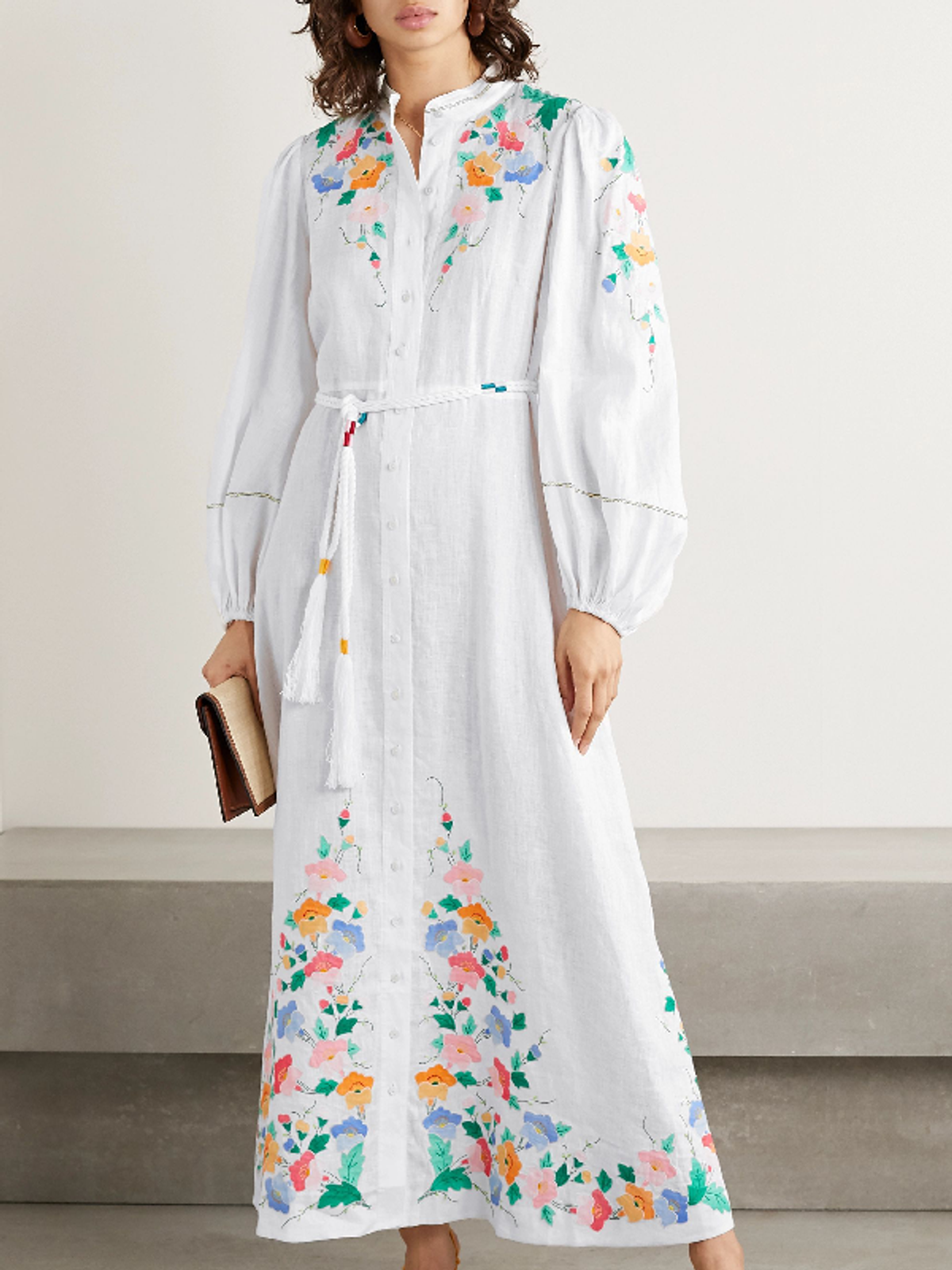 Zimmermann Fiesta Applique Long Dress Size 3 (12 to 14) - Image 1