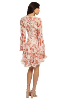Thurley Chintz Paradise Dress Red Size AU 14 for rent on The Volte - image 3