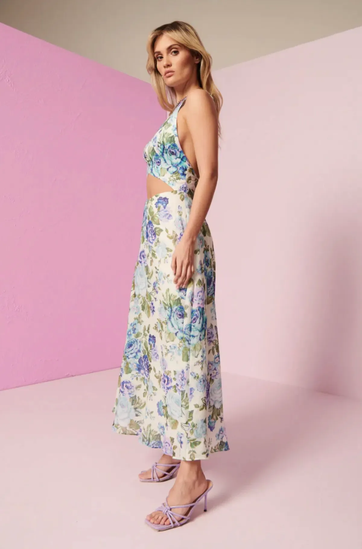 Kate Ford Mojave Braided Gown Belita Blue Size 1/AU 8 - Image 3