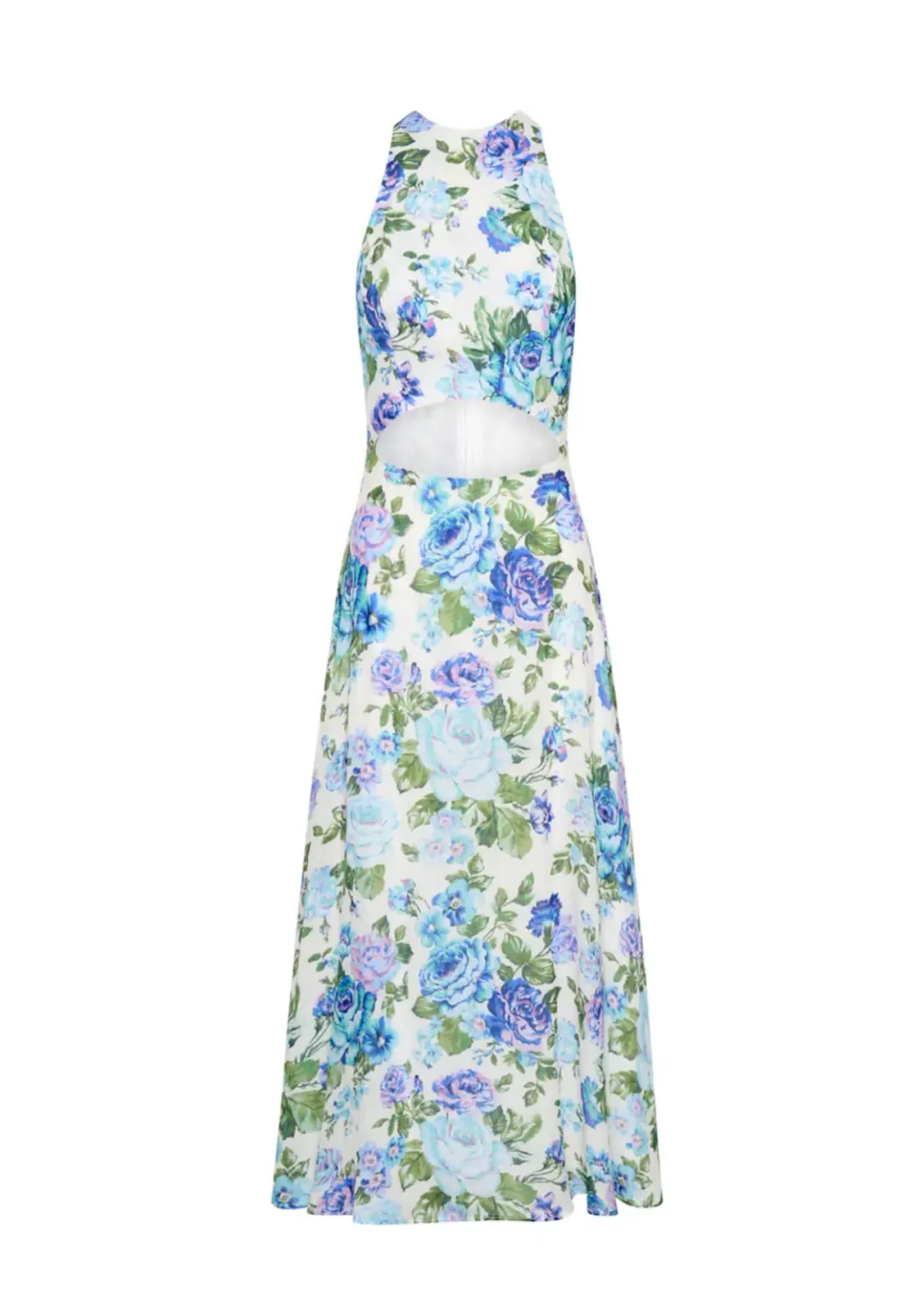 Kate Ford Mojave Braided Gown Belita Blue Size 1/AU 8 for rent on The Volte - main image