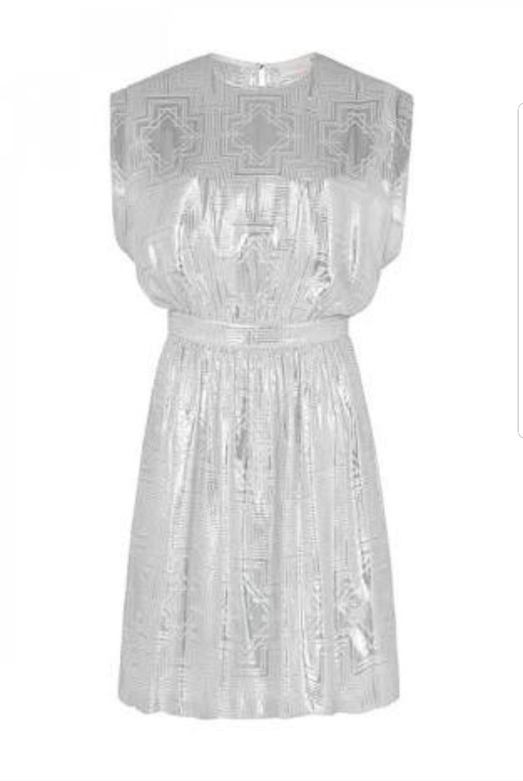Sass & Bide Sega Sega Dress in Metallic Silver size 8 for rent on The Volte - main image