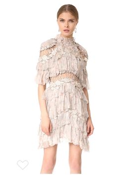 Zimmermann Stranded Tier mini dress size 1 for rent on The Volte - image 2