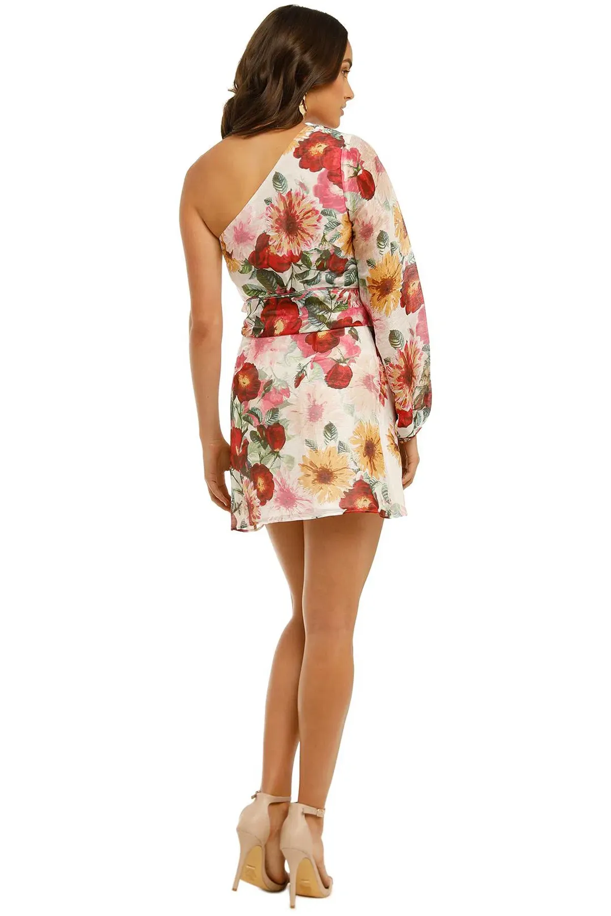 Talulah Tabular Garland Mini Dress Floral Size 8 - Image 3
