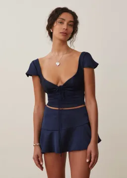 Arcina Ori Ariarne Set Blue Size XS / AU 6 for rent on The Volte - image 2