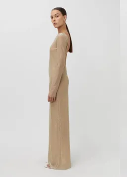 Camilla and Marc Ibiza Maxi Dress Gold Size 8 for rent on The Volte - image 2