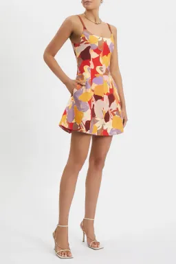 Rebecca Vallance Santiago Mini Dress Multi Size 4 for rent on The Volte - image 1