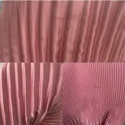 L'Idee Soiree Pleated One Shoulder Dress in Pink Size 8 for rent on The Volte - image 4