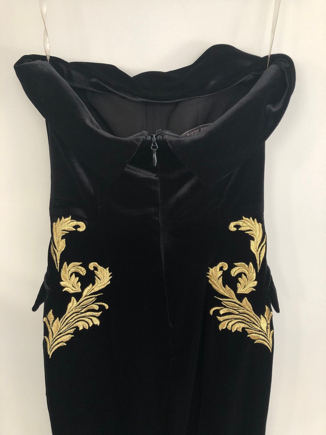 House of CB Athenea Dress Black Size 6 for rent on The Volte - main image