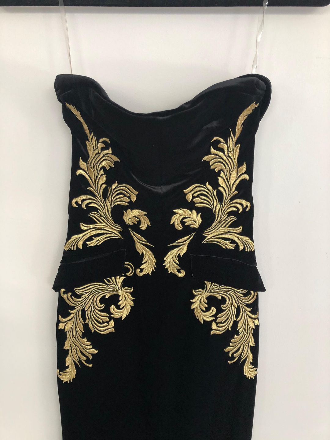 House of CB Athenea Dress Black Size 6 for rent on The Volte - main image