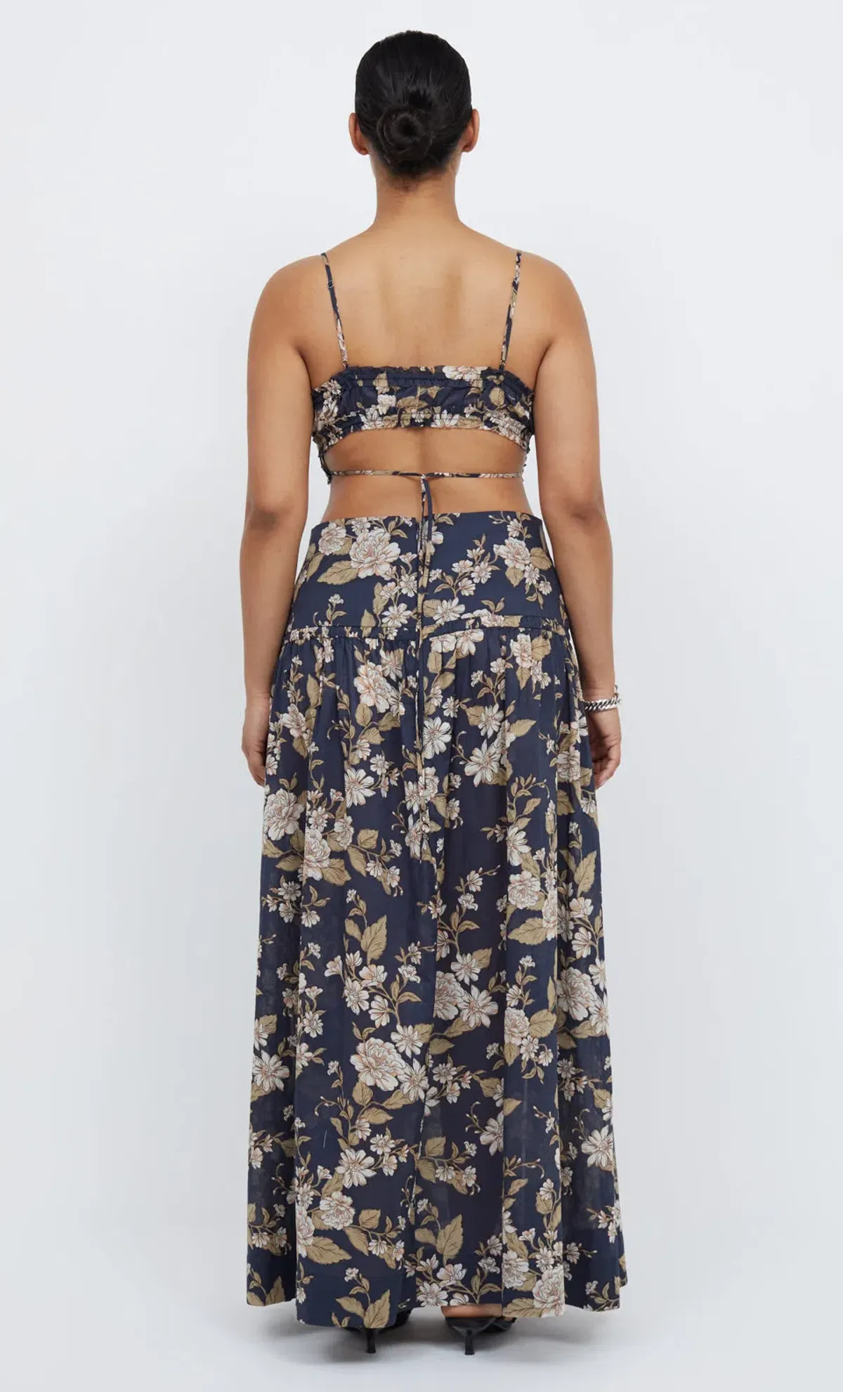 Bec & Bridge Opaline Floral Crop Top and Maxi Skirt Set in Opaline Floral Size 6 / XS - Image 3