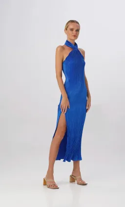 Lidee Soiree Halter Gown Royal Blue Size M / AU 10 for rent on The Volte - image 1
