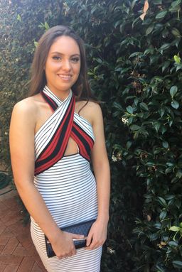 Bec & Bridge Beau Halter Dress Print Size 8 for rent on The Volte - image 2