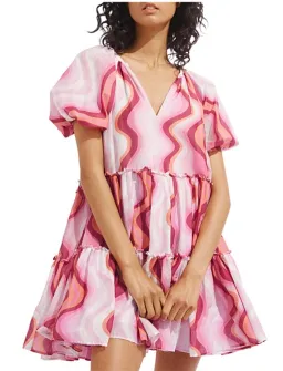 Steele Glimmer Dress Pink Size AU 8 for rent on The Volte - image 1