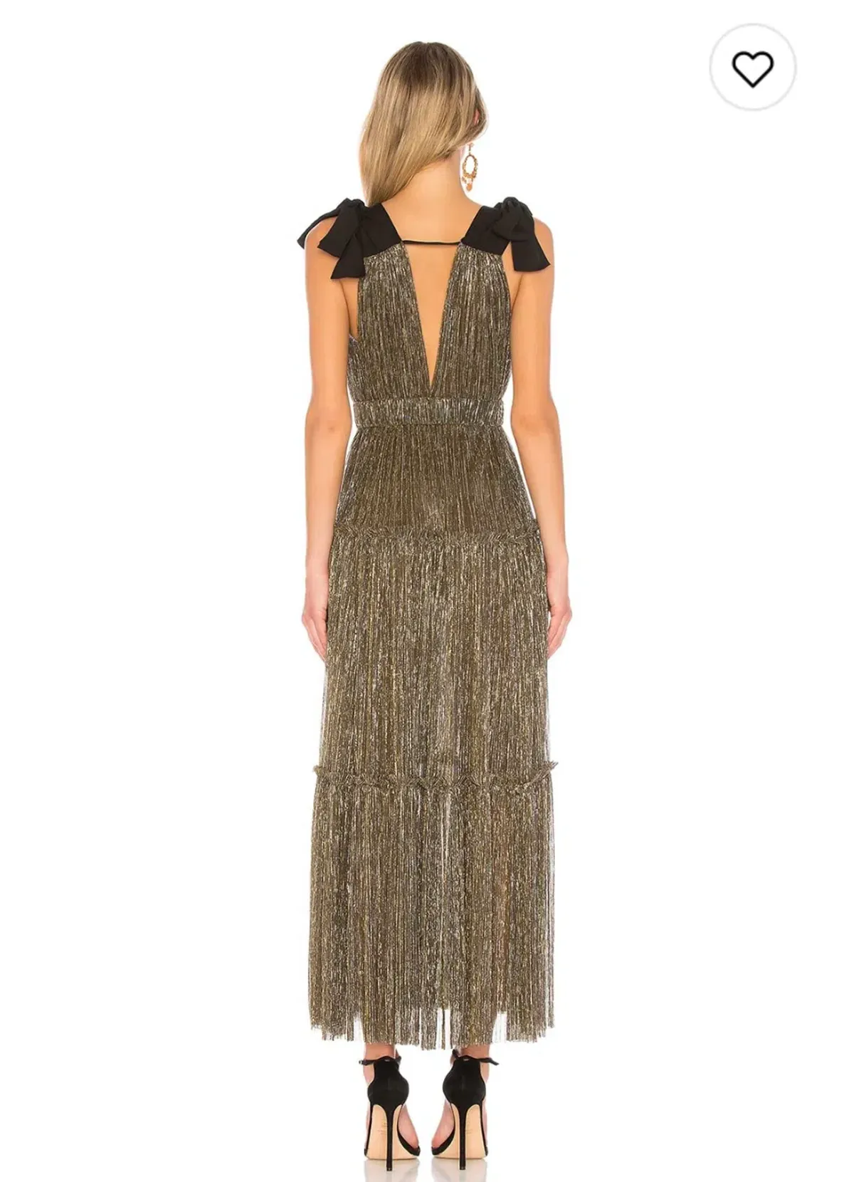 Sabina Musayev Ray dress Gold Size AU 14 - Image 4