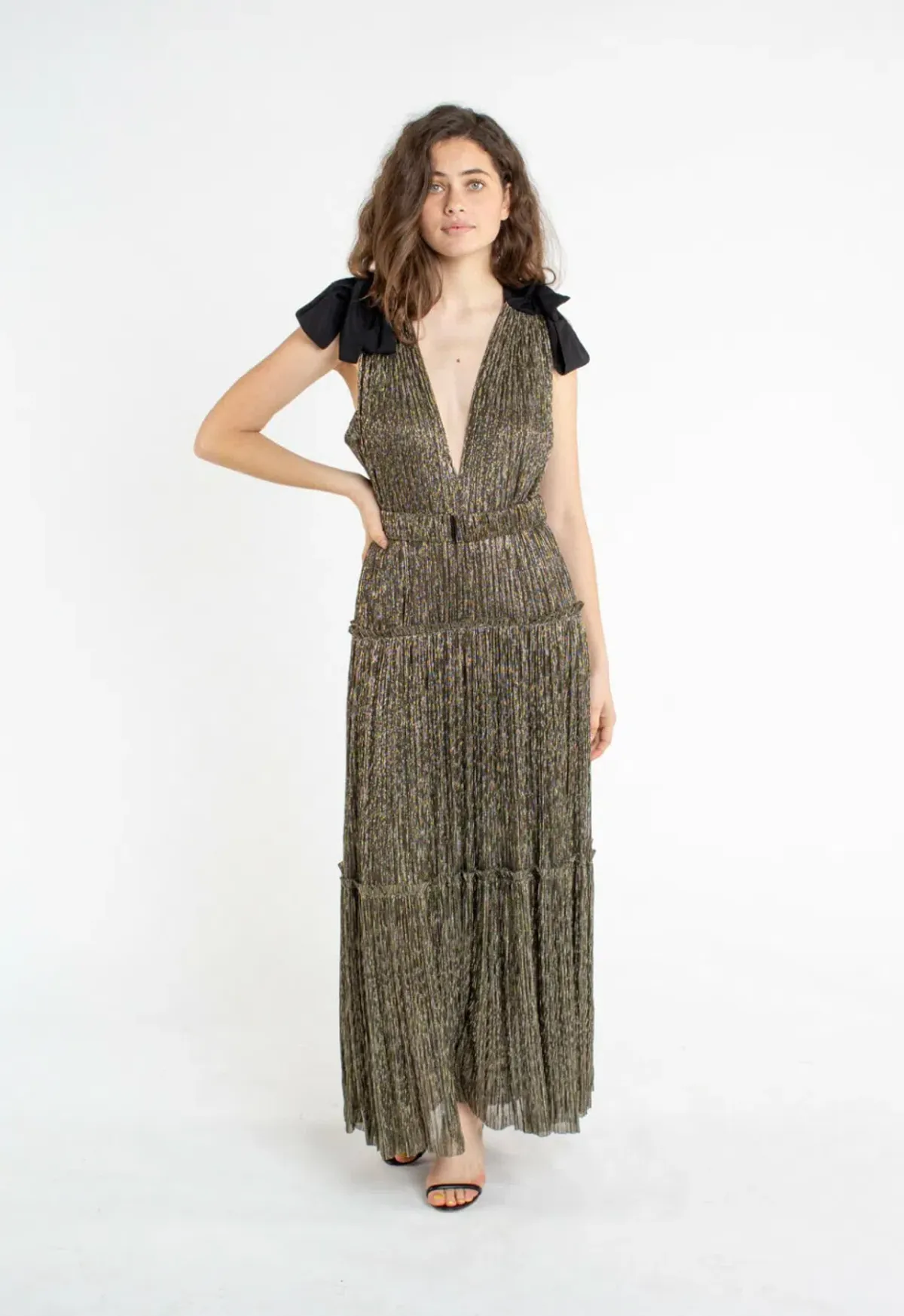 Sabina Musayev Ray dress Gold Size AU 14 - Image 6