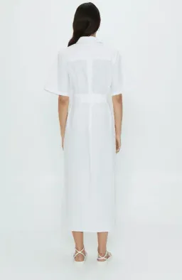 Third Form Roam Maxi Shirt Dress White Size 14 for rent on The Volte - image 3