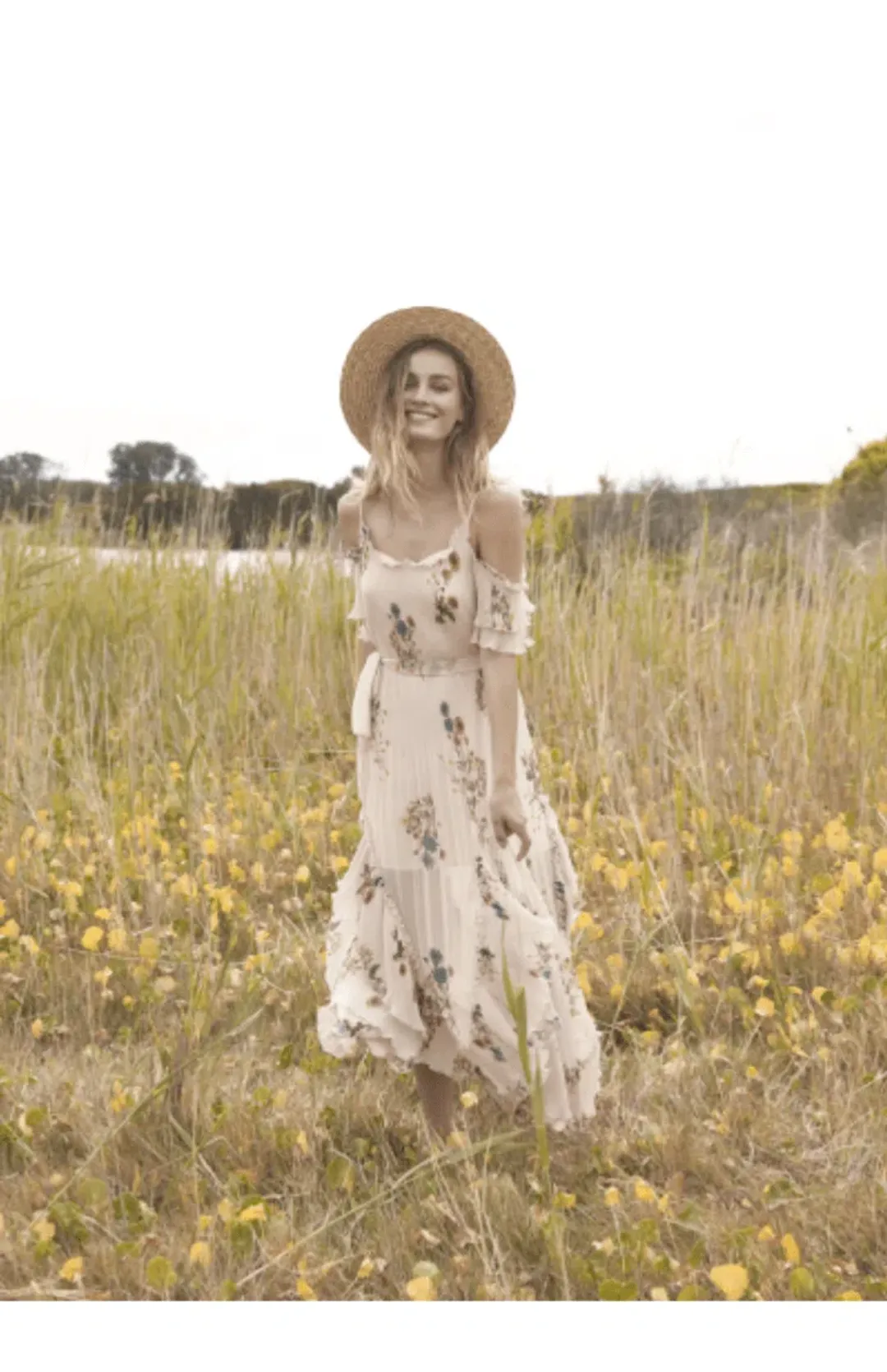 We Are Kindred Country Field Maxi Dress Floral Size 6 for rent on The Volte - main image