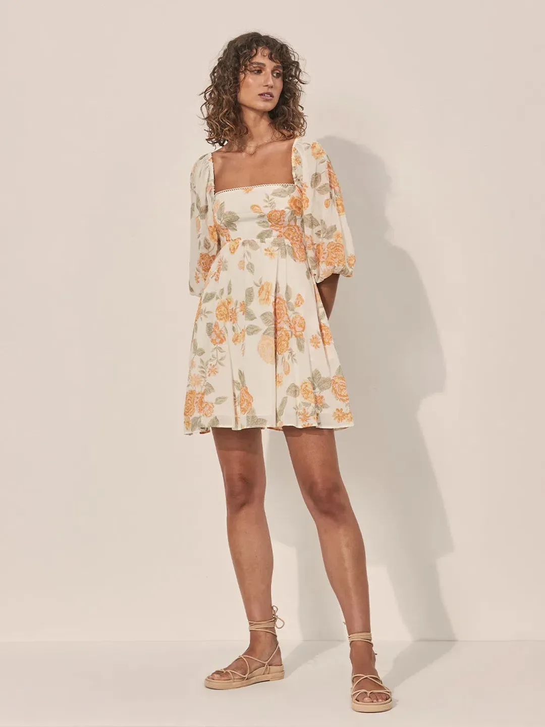 Kivari Blake Mini Dress Floral Size 14 for rent on The Volte - main image