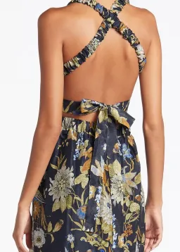 Sir The Label Lilian Cross Back Dress Delia Floral Print Size 8 for rent on The Volte - image 3