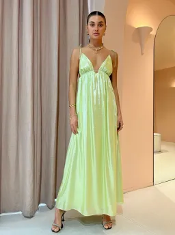 Manning Cartel Neon Heart Dress Green Size 6 for rent on The Volte - image 1