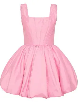 Aje Suzette Bubble Mini Dress Pink Size AU 6 for rent on The Volte - image 5