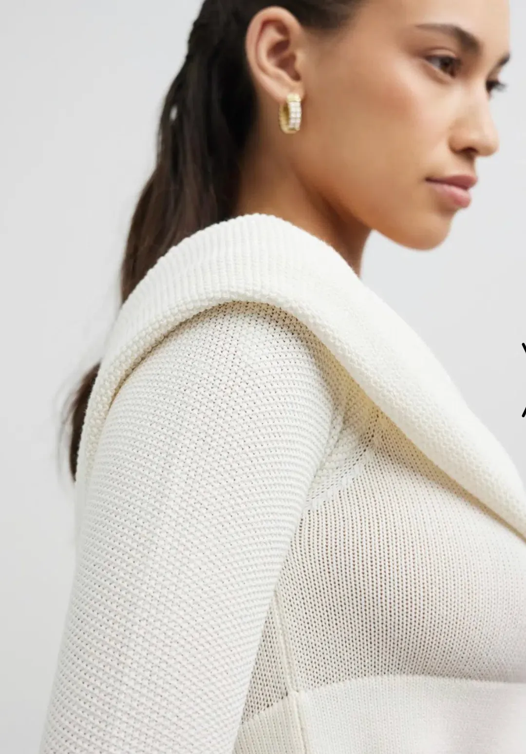 Camilla and Marc Javier Knit Cut-out Midi Dress in White Size S / AU 8 for rent on The Volte - main image