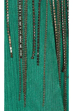 Bronx and Banco Carmen Gown Emerald Size XS / AU 6 for rent on The Volte - image 4