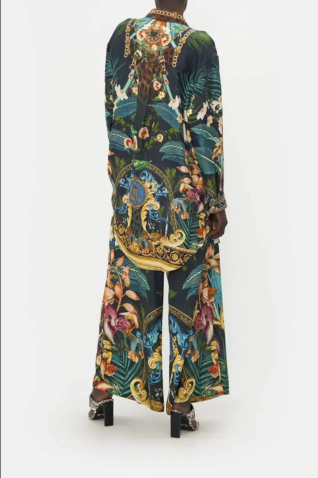 Camilla Shirt Tunic With Pockets Print Size S/AU 10 for rent on The Volte - main image