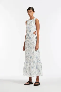 Sir the label Clementine Cut Out Dress Floral Size 8 for rent on The Volte - image 1