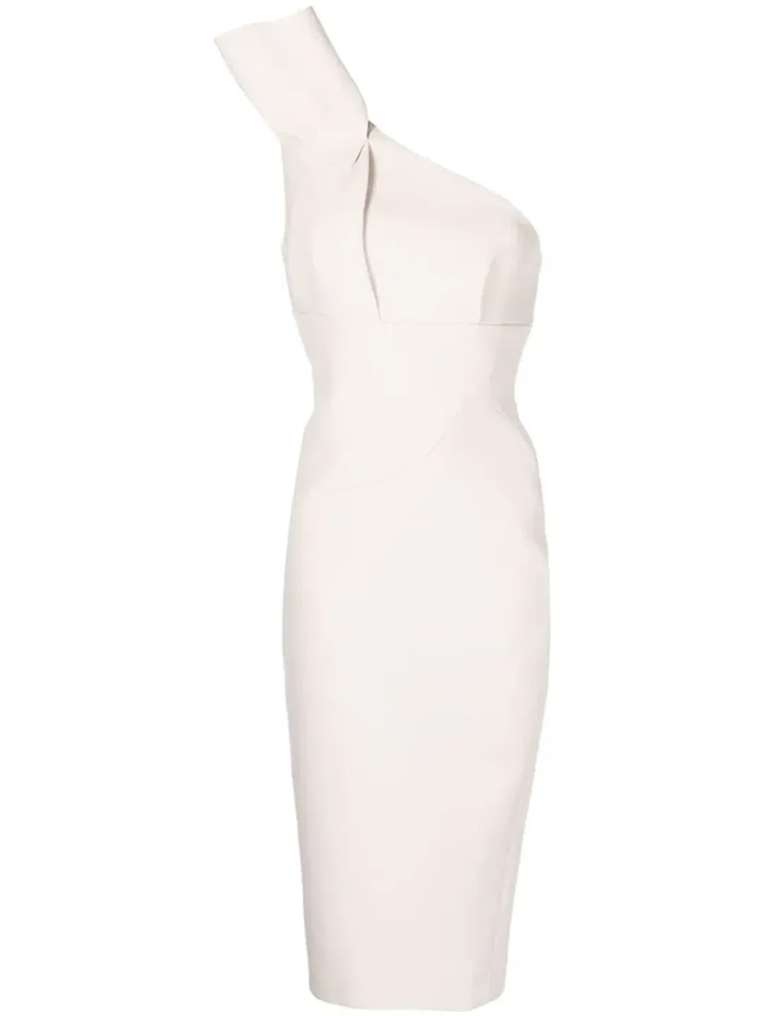 Rachel Gilbert Miche Midi Dress Stone Cream Size 3 /AU 12 for rent on The Volte - main image