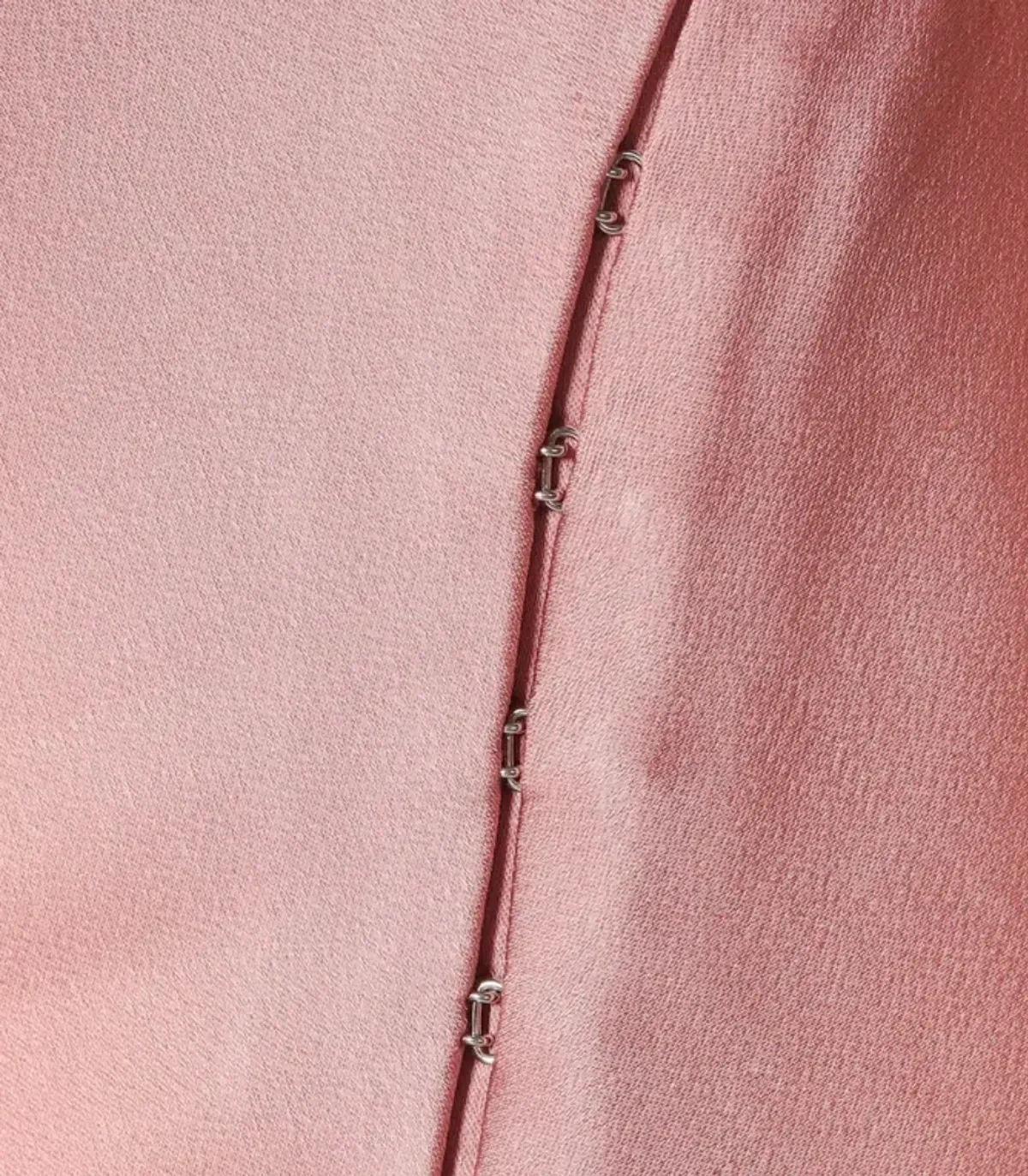 Jonathan Simkhai Satin Maxi Slip Gown Rose Size S (AU 8) - Image 5