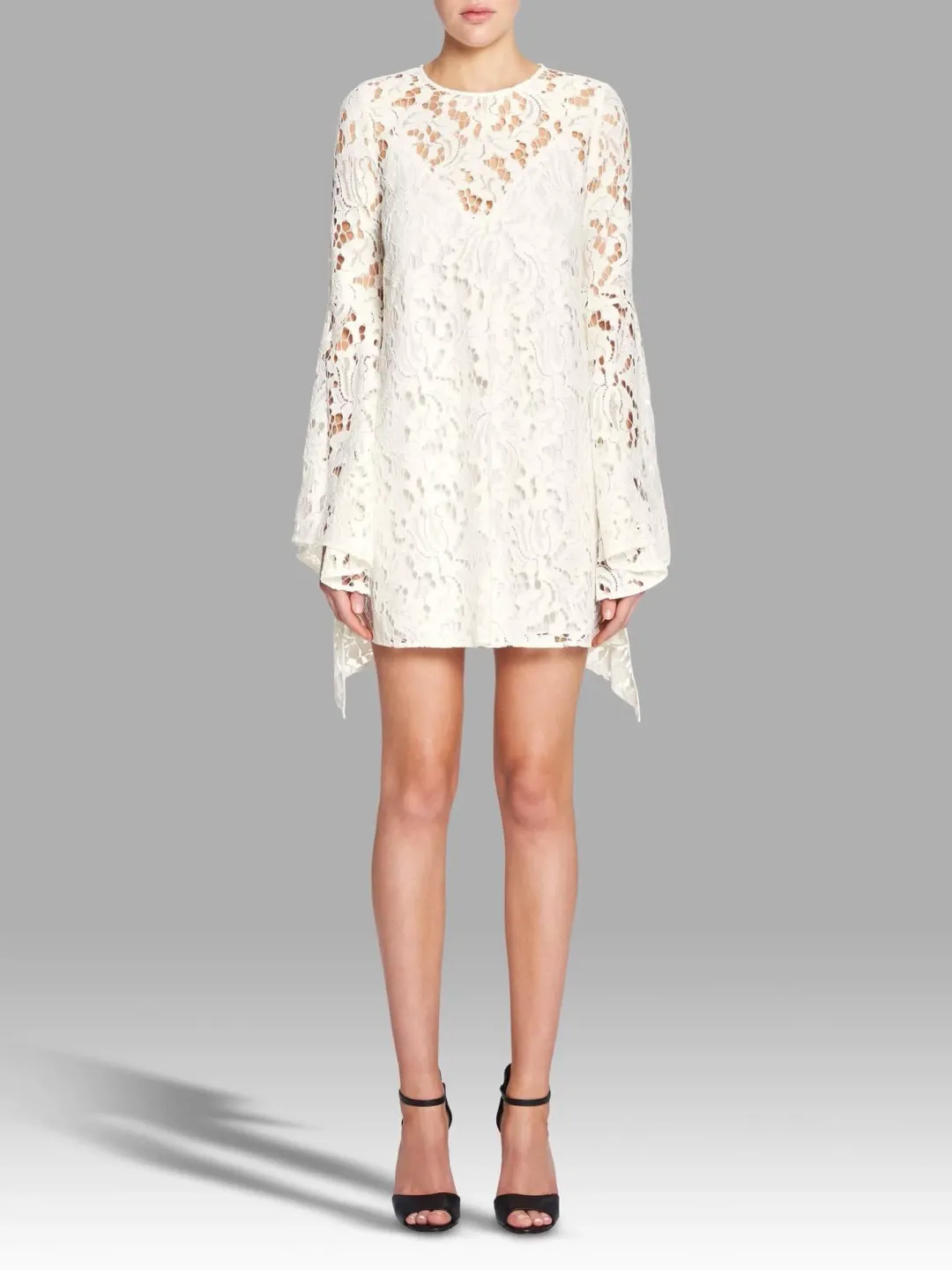 Camilla and Marc Farrow Mini Dress White Size 8 for rent on The Volte - main image