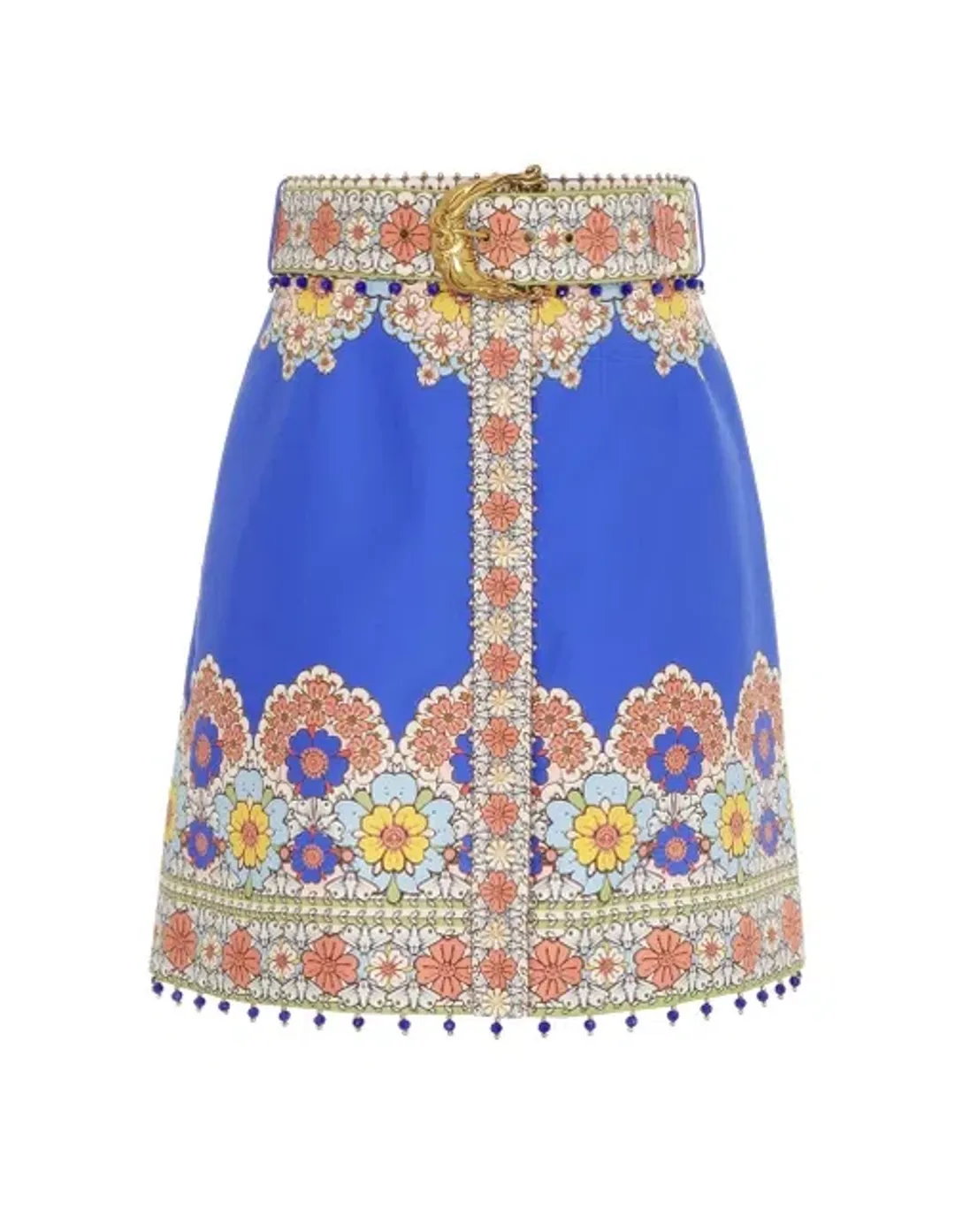Zimmermann Cosmic Sagittarius Mini Skirt Floral Size 1 / Au 10 for rent on The Volte - main image