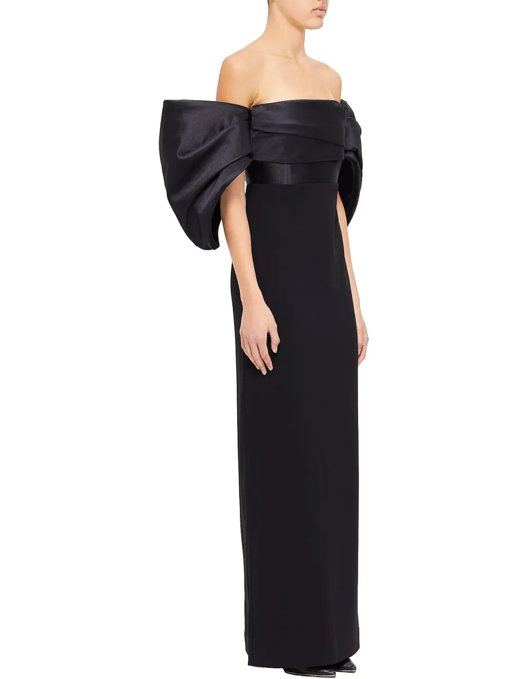 Solace London Arla Maxi Dress Black Size 10 for rent on The Volte - main image