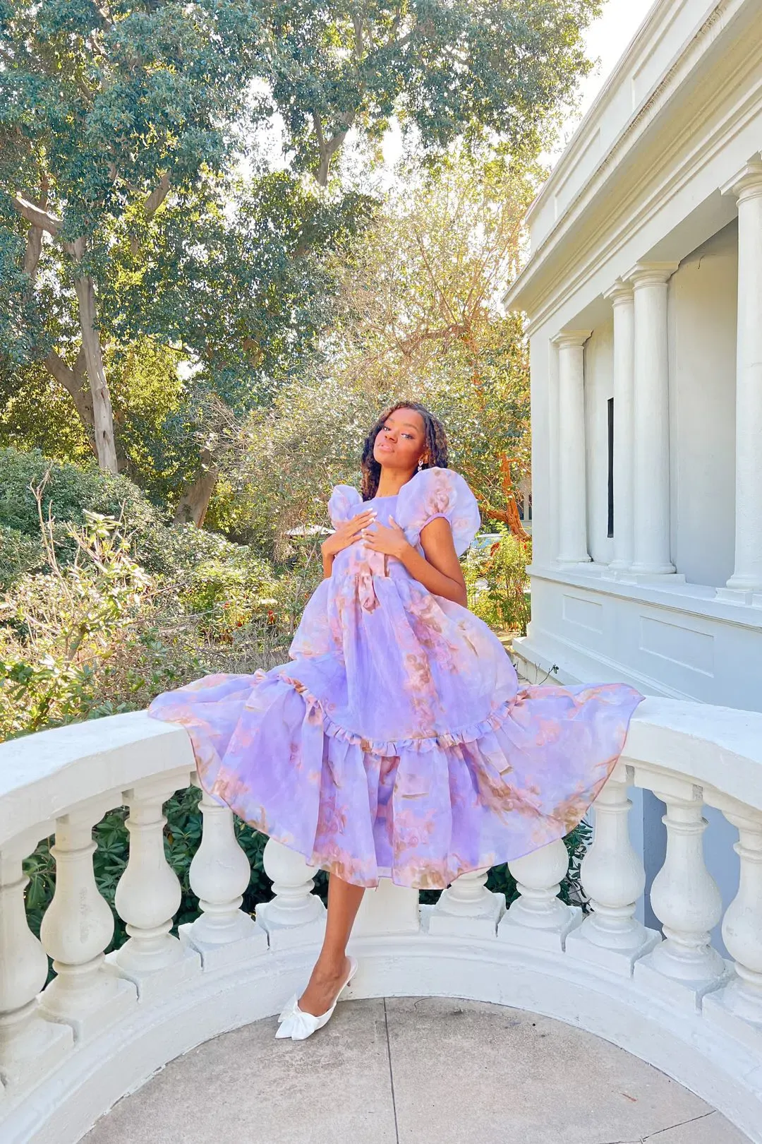 Selkie Venus Dream Girl Dress Purple XS/Au 8 for rent on The Volte - main image