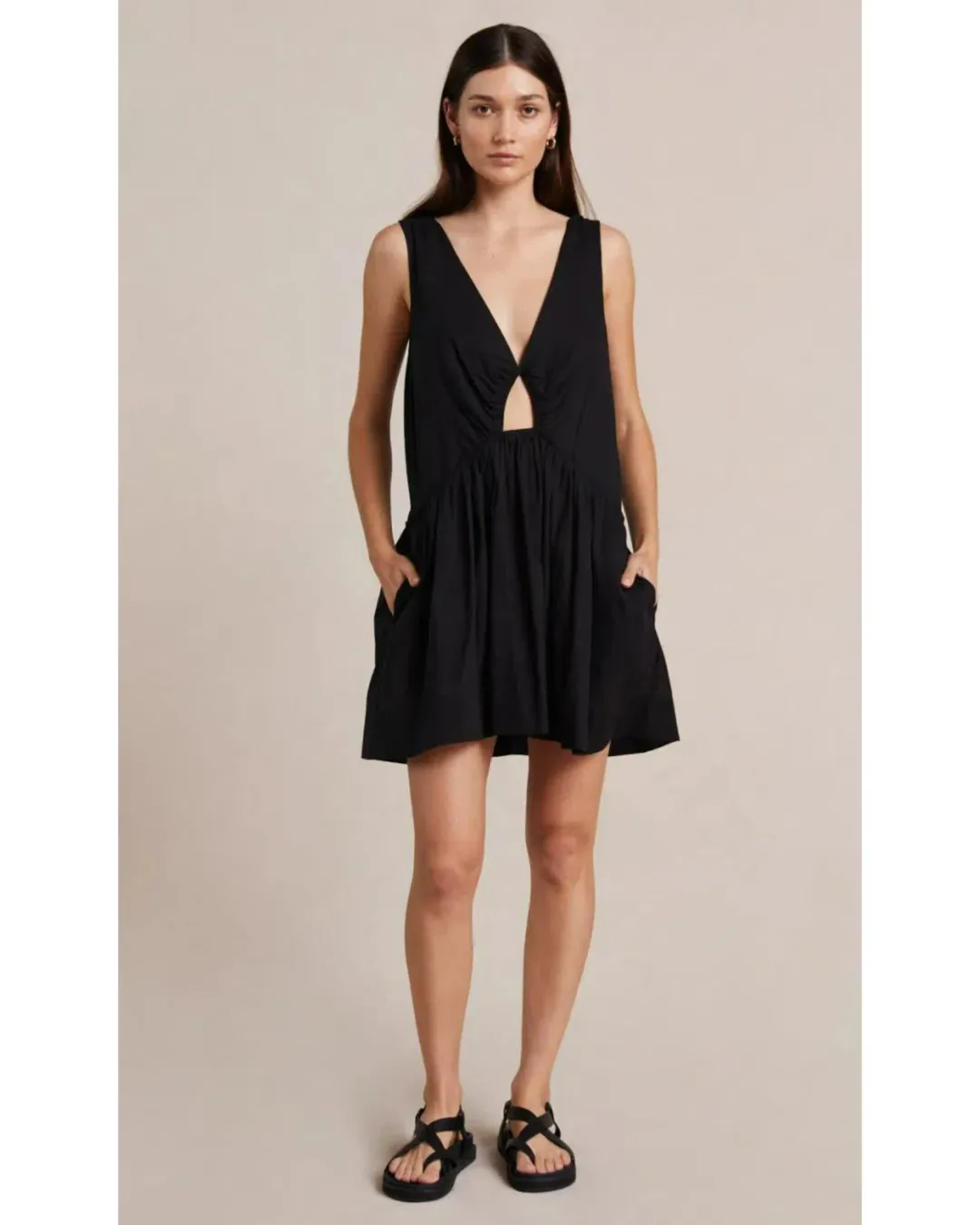 Bec & Bridge Felice Mini Dress Black Size S / AU 8 for rent on The Volte - main image