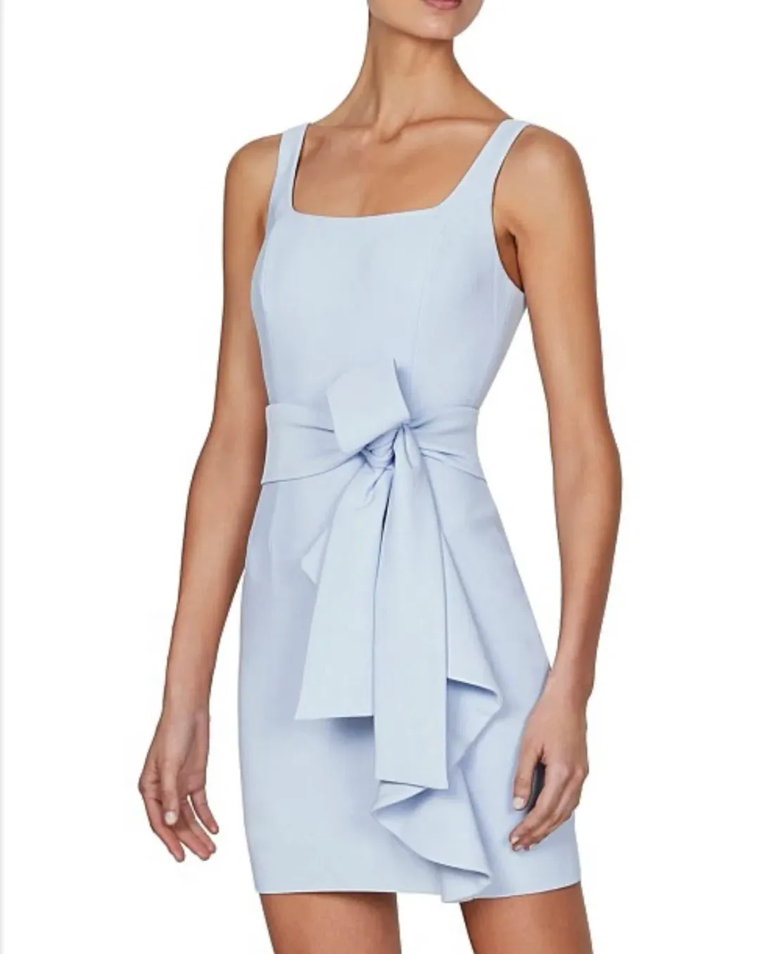 Shona Joy Georgie Tank Mini W. Frill Dree Powder Blue Size AU 12 for rent on The Volte - main image