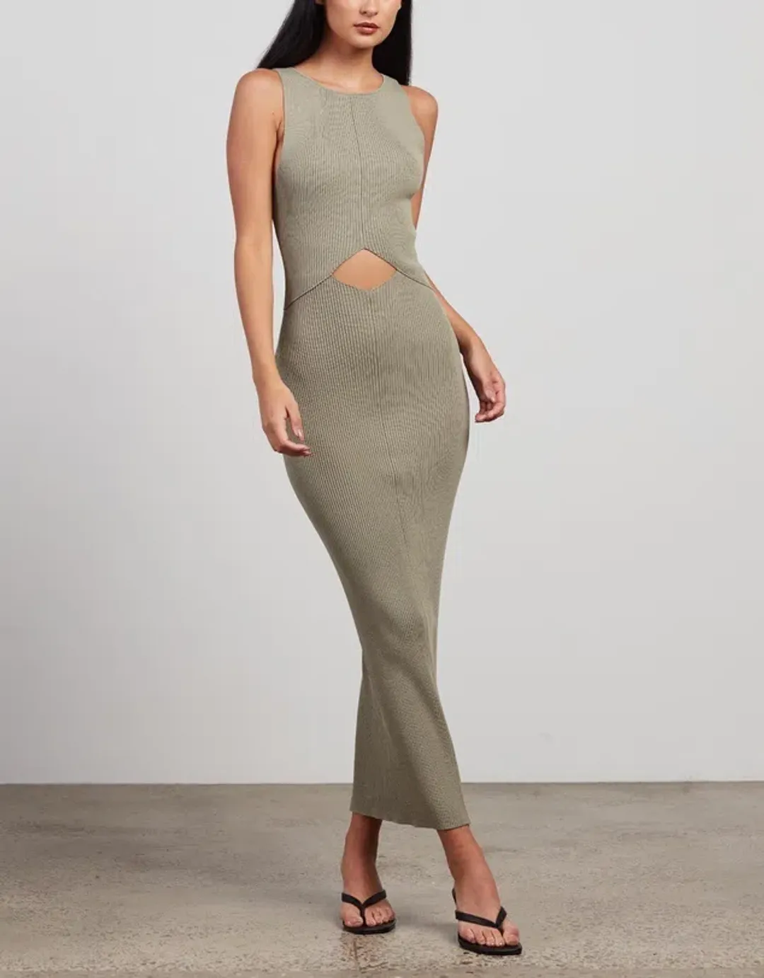 Bec & Bridge Versailles Knit Midi Green Size AU 8 for rent on The Volte - main image
