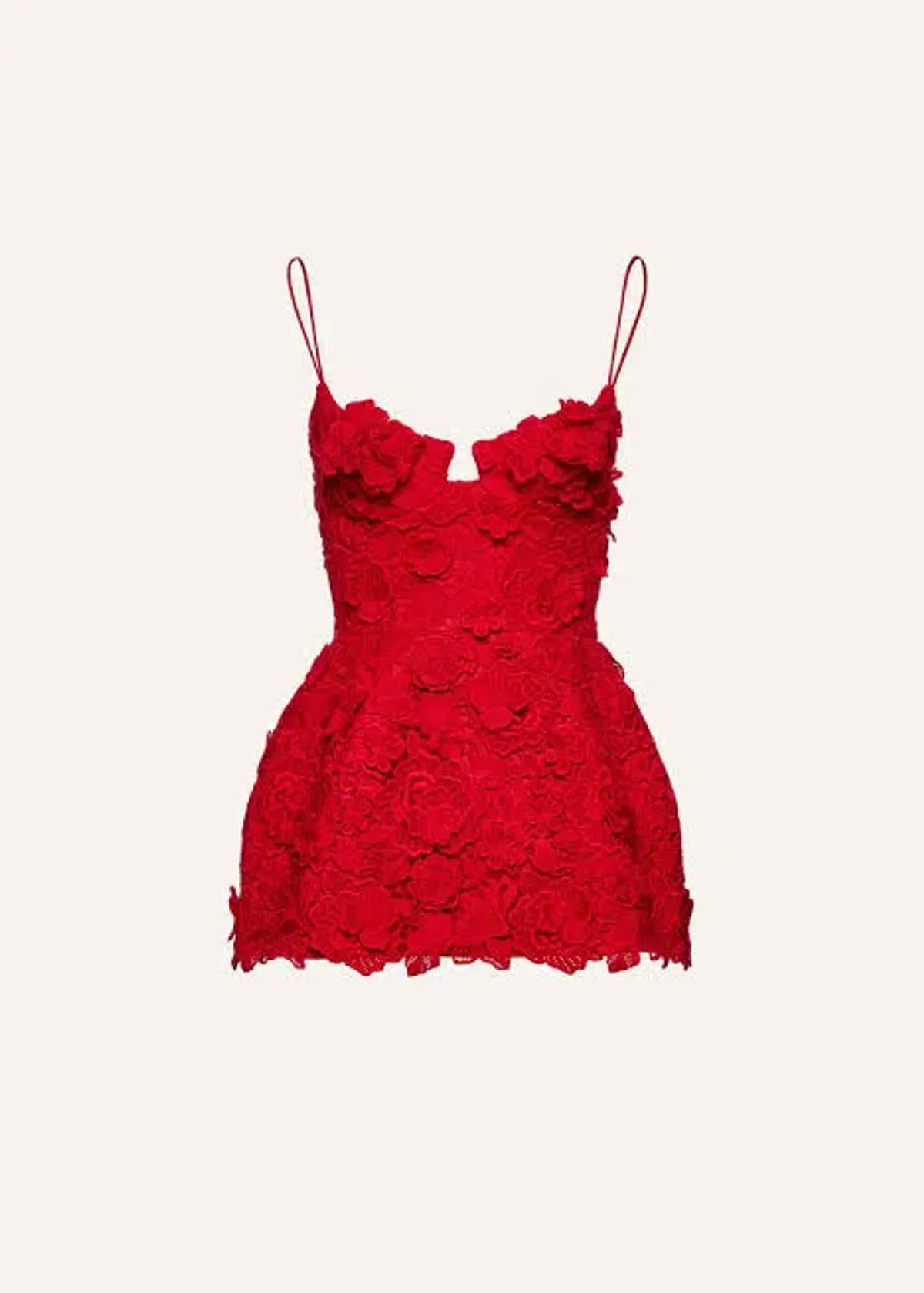 Magda Butrym Roses Dress Red Size AU 6 - Image 4