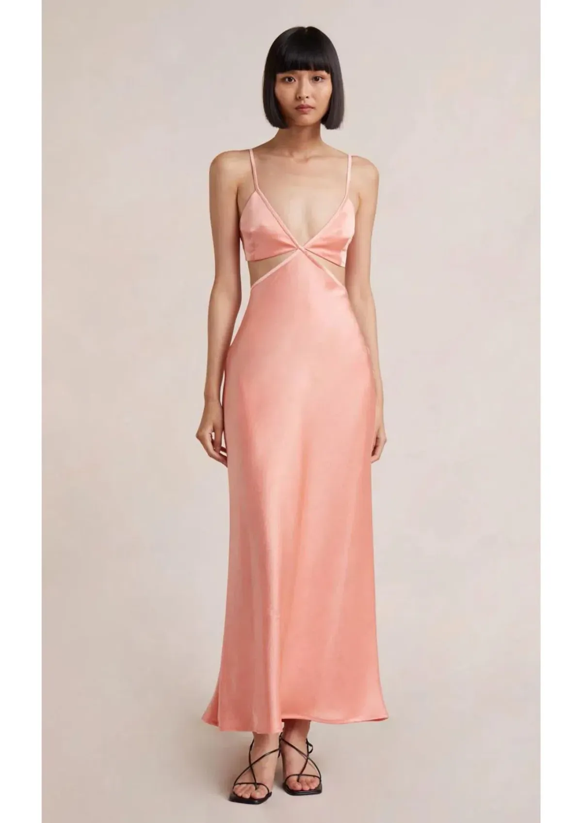 Bec & Bridge Veronique Dress Coral Size AU 8 - Image 1