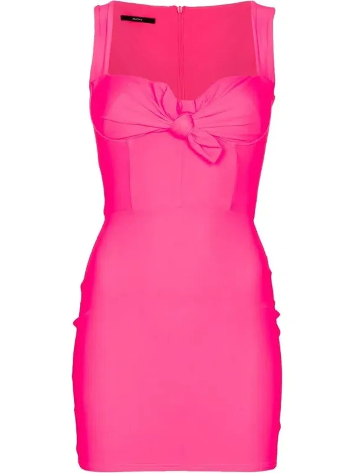 Alex Perry Orin Knot Mini Dress Pink Size 8 - Image 5
