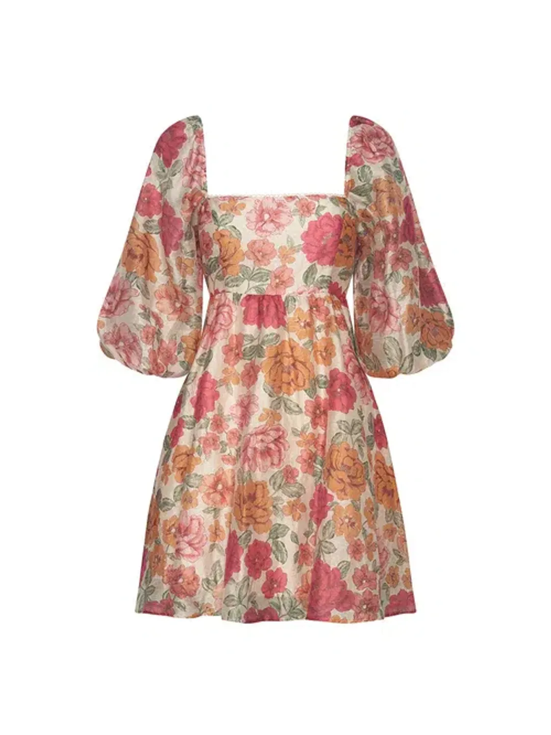 Kivari Camela Mini Dress Floral Size AU 16 for rent on The Volte - main image