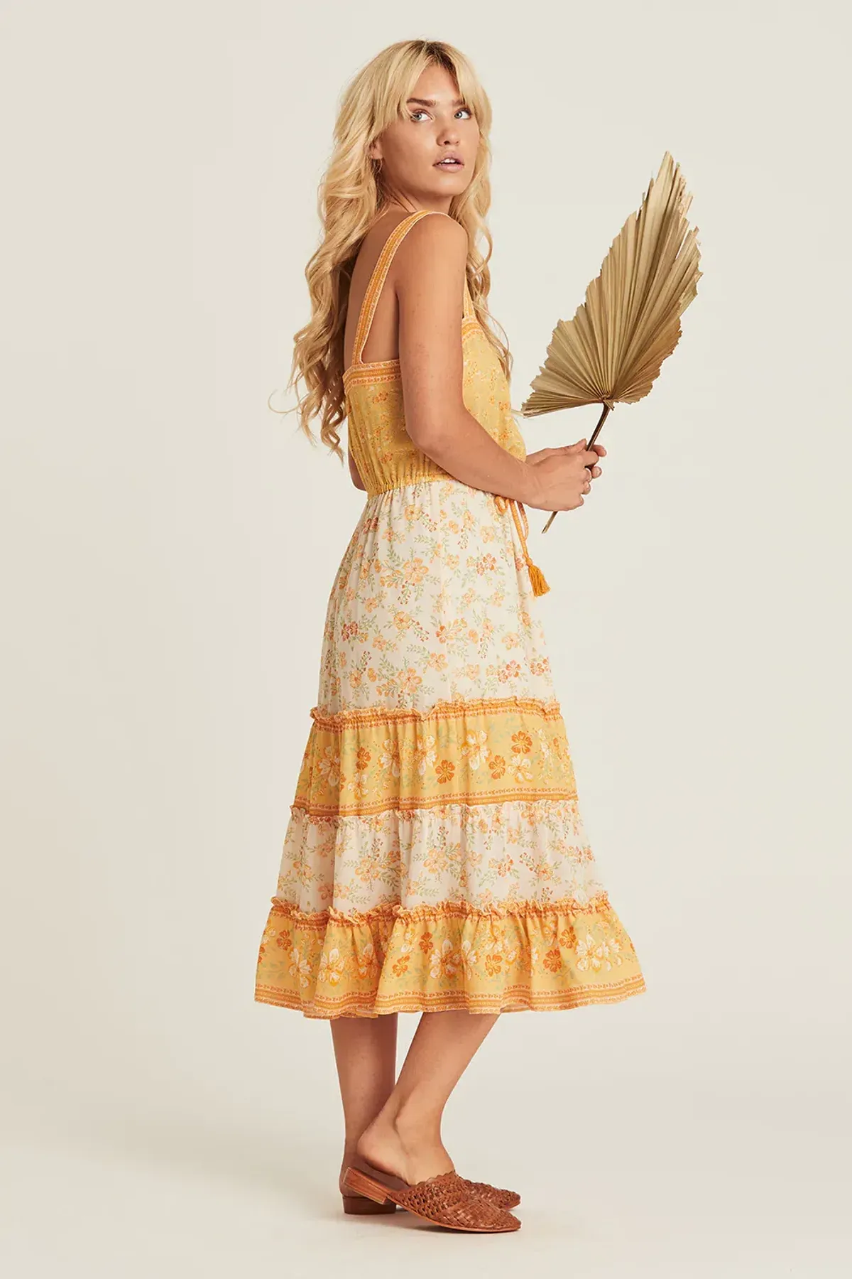 Spell & The Gypsy Arnhem Lily Sundress Lemon Drop Size AU 6 - Image 2
