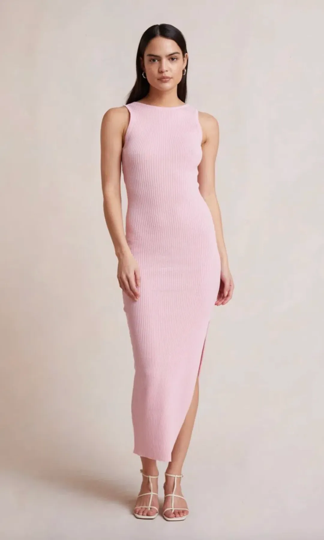 Bec & Bridge Candy Pink Riviera Midi Dress Pink Size 8 / AU 12 for rent on The Volte - main image